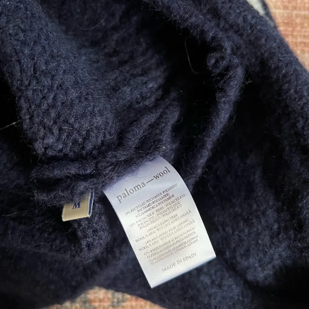 Paloma Wool | Grand Slam Sweater | Navy | Medium - Picture 4 of 5